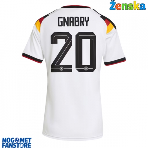 Njemačka Serge Gnabry #20 Domaci Dres za Ženska SP 2026 Kratak Rukav